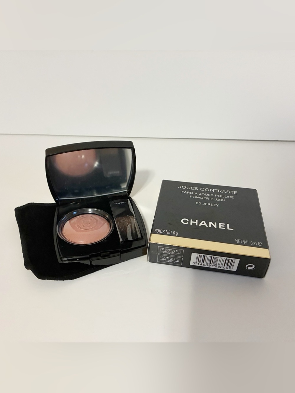 🌸 CHANEL JOUES CONTRASTE Powder Blush 80 Jersey 6g